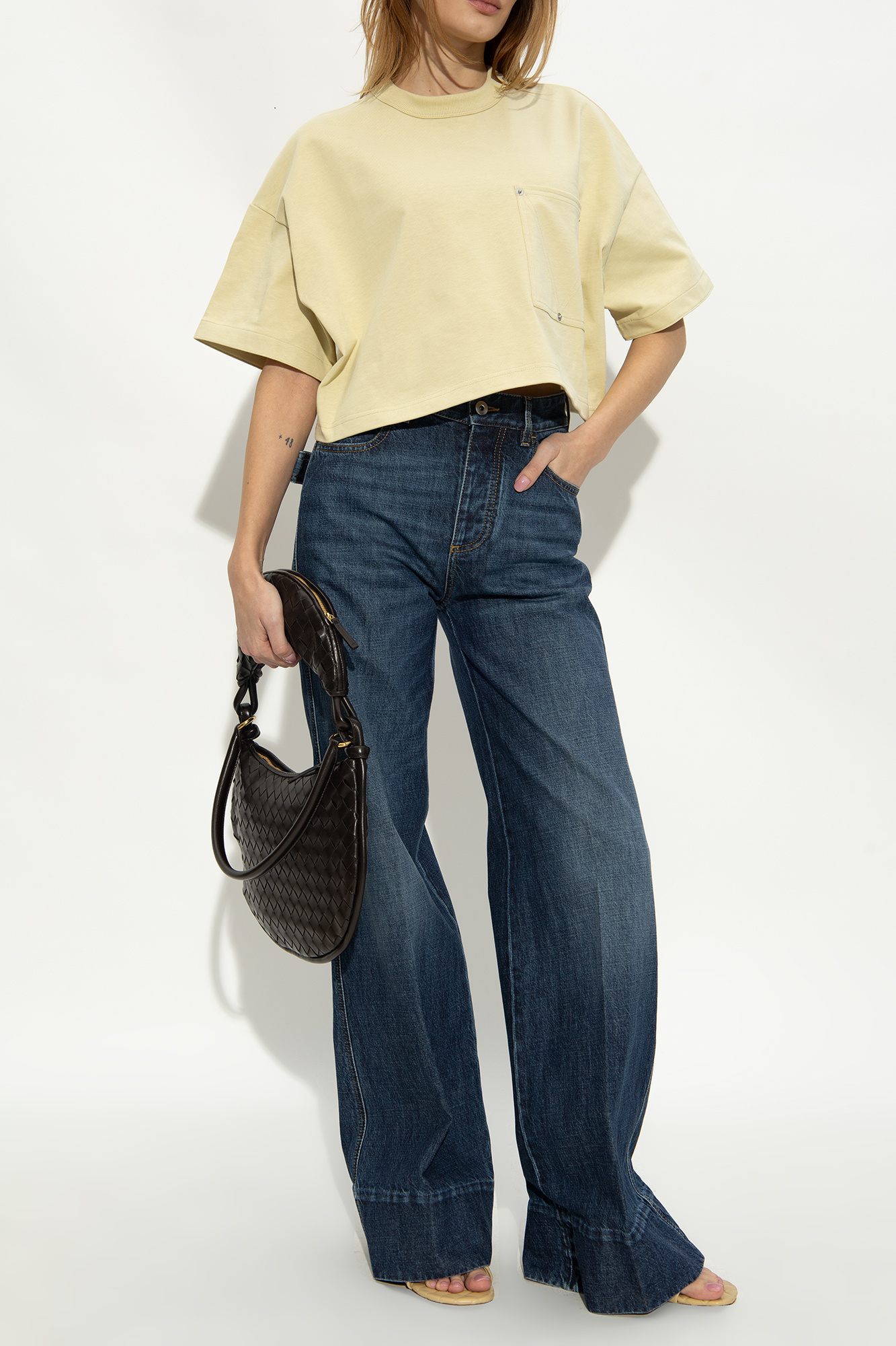 サンダル・ミュール Bottega Veneta Amy Embossed Leather Slide Sandals Bottega Veneta Amy Leather Mules | italist